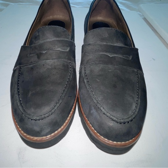 Earthies Braga‎ black suede loafers Shoes - Picture 15 of 16
